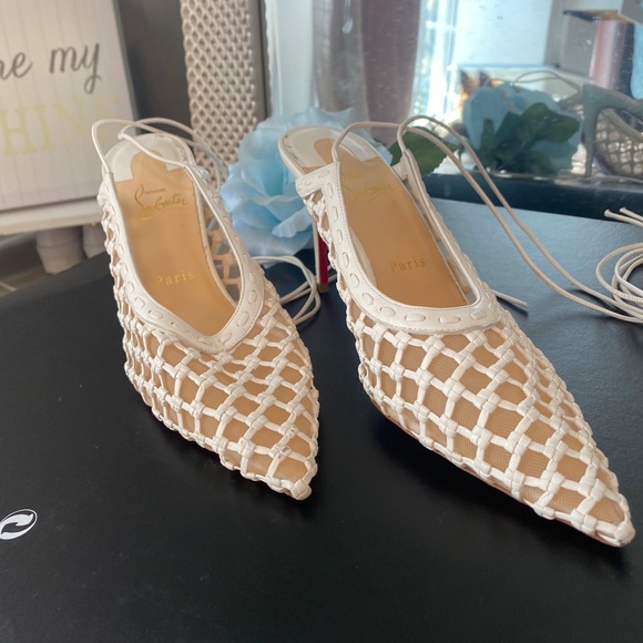 Christian Louboutin Shoes - Louboutin tie up heels